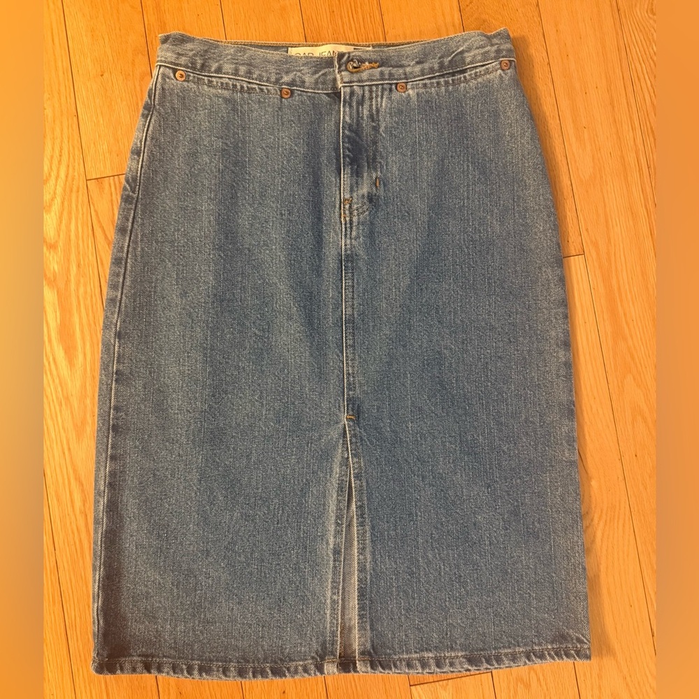 GAP Factory Blue Pencil Skirt